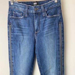 NWT- Jacqueline straight Paige - Zippers on sides
